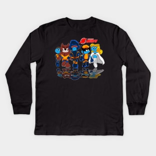 Astonishing X-Murfs Kids Long Sleeve T-Shirt